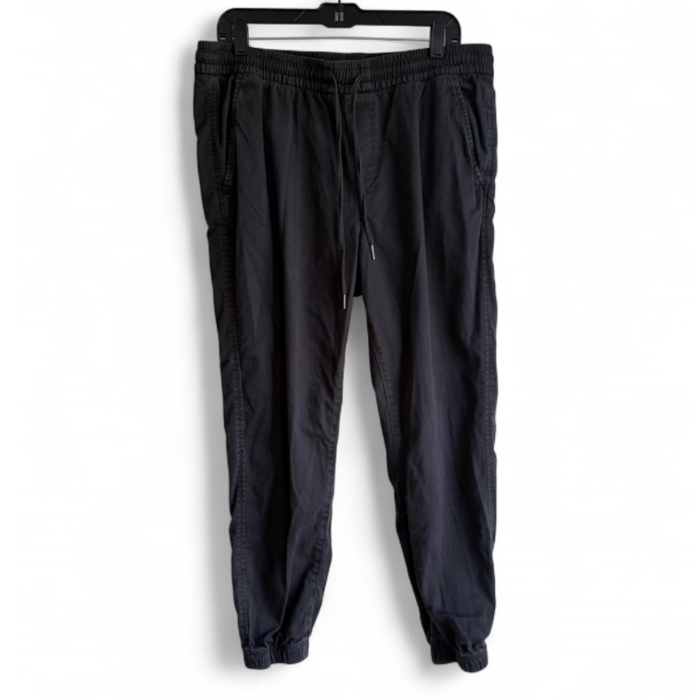 Gap Men's Black Cotton Blend Jogger Pants Size L